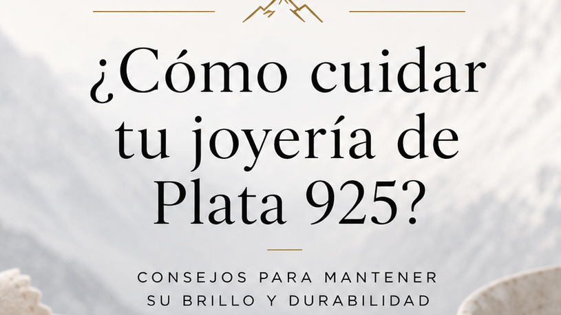 ¿Cómo cuidar tu joyería de Plata 925?