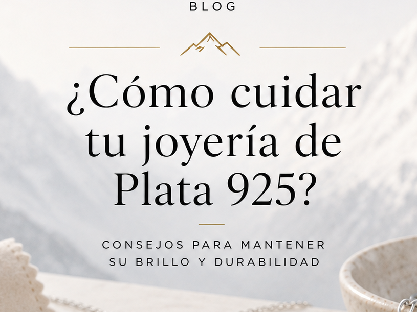 ¿Cómo cuidar tu joyería de Plata 925?